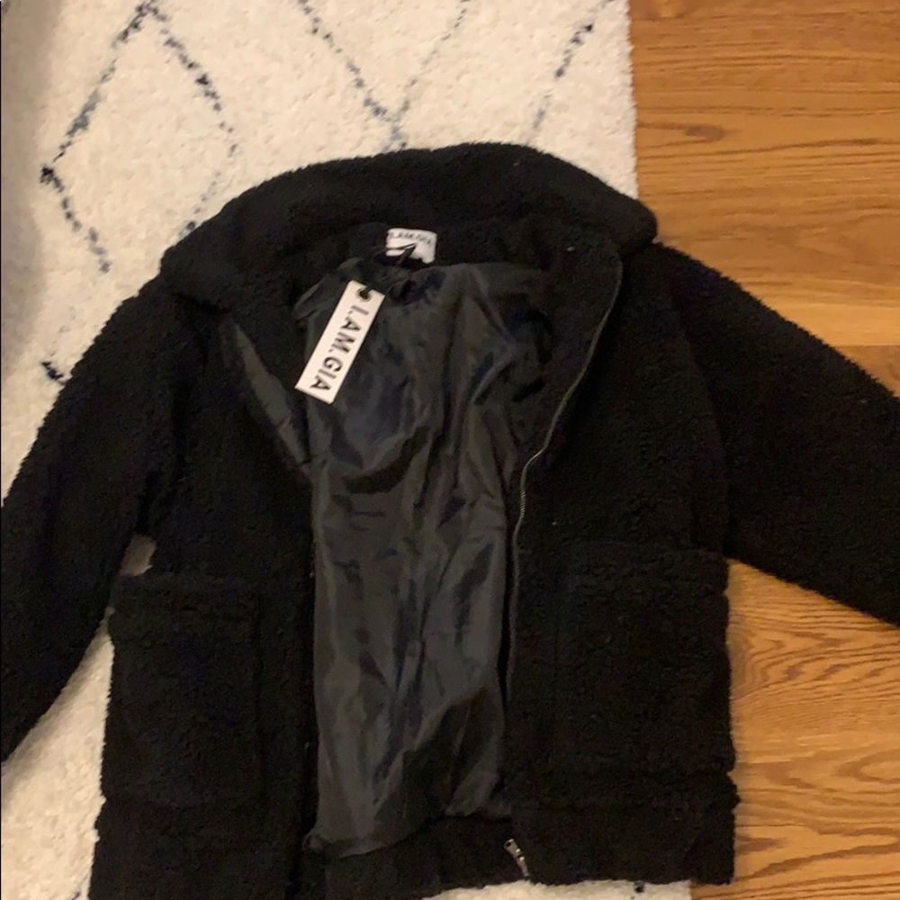 teddy coat - i am gia